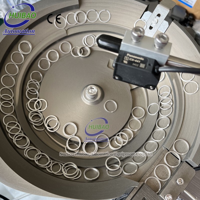 Steel O-ring Feeder with Escapment Mechanism