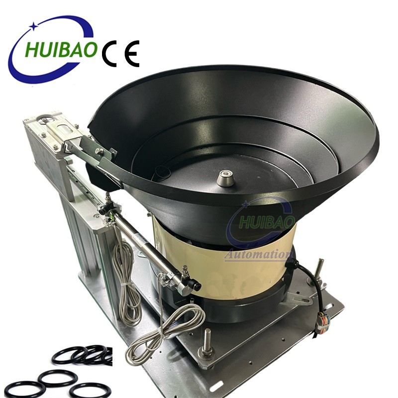 CE Vibratory Parts Bowl Feeder for O-ring Sealing Ring with Pick Mechanism